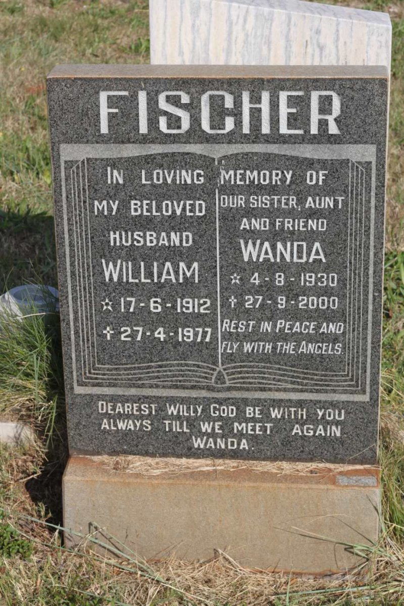 FISHER William 1912-1977 &amp; Wanda 1930-2000