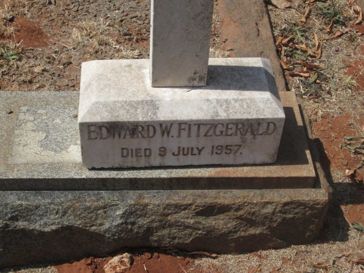 FITZGERALD Edward W. -1957