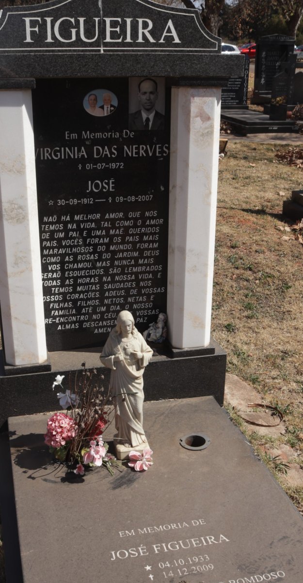 FIGUEIRA Jose 1912-2007 &amp; Virginia Das Nerves -1972 :: FIGUEIRA Jose 1933-2009