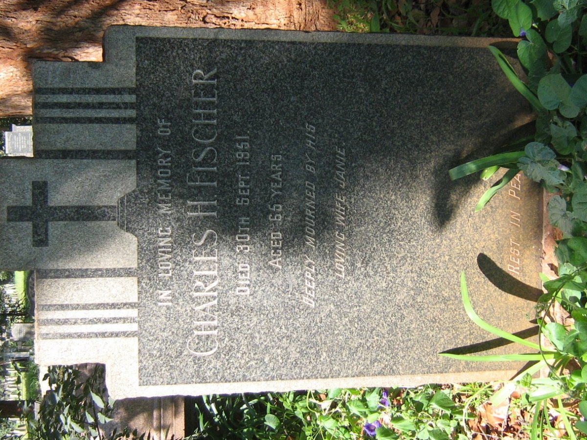 FISCHER Charles H. -1951