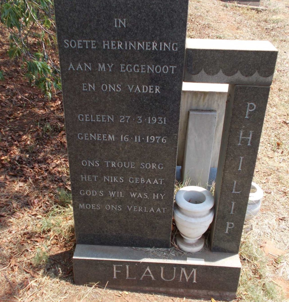 FLAUM Philip 1931-1976