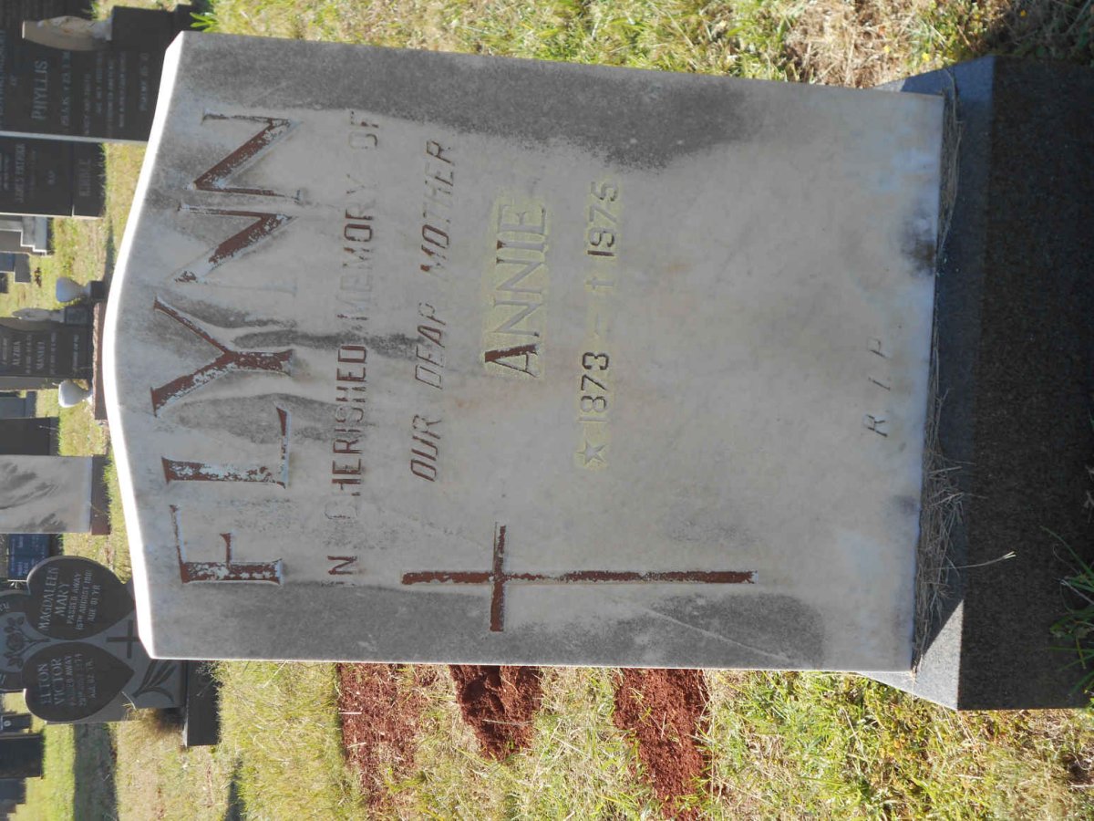 FLYNN Annie 1873-1975