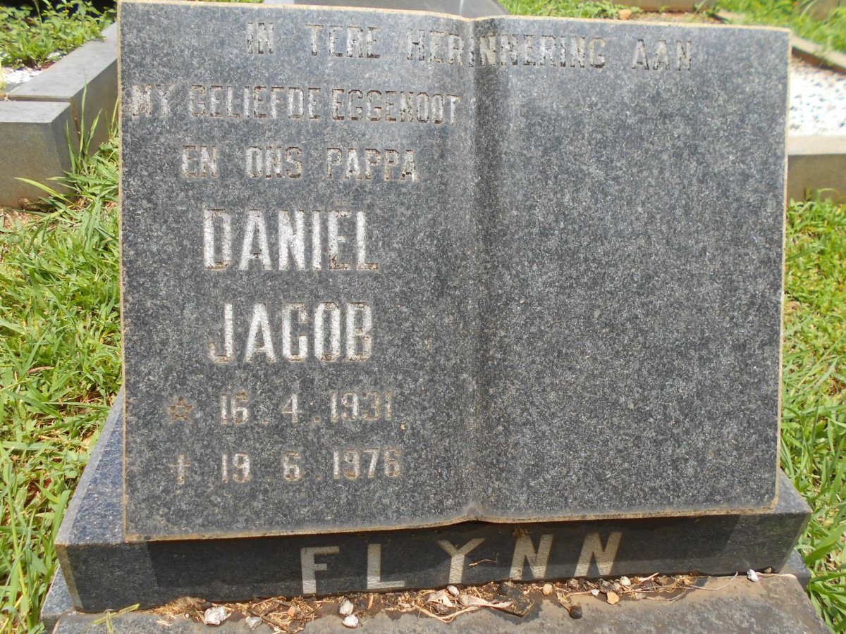 FLYNN Daniel Jacob 1931-1976