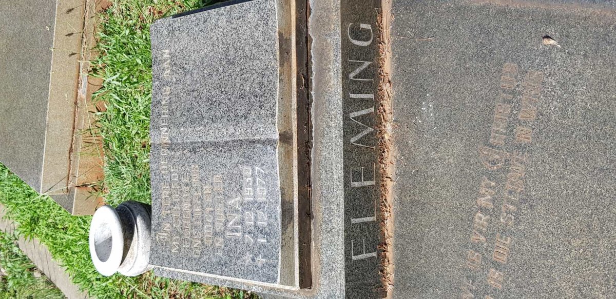 FLEMING Ina 1938-1977