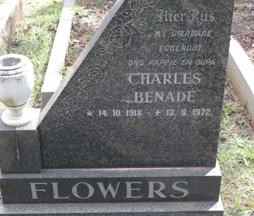 FLOWERS Charles Benade 1918-1972