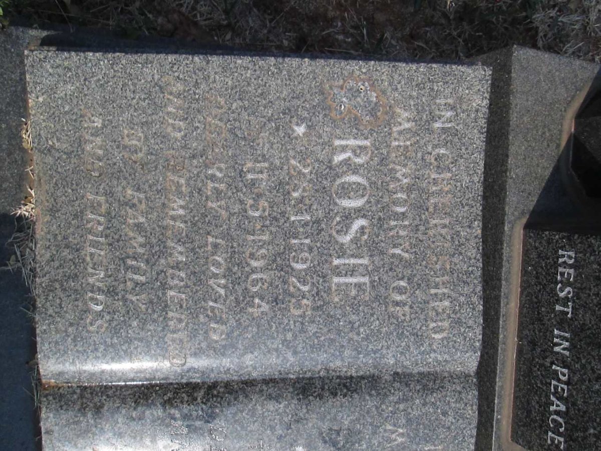 FLYNN Rosie 1925-1964