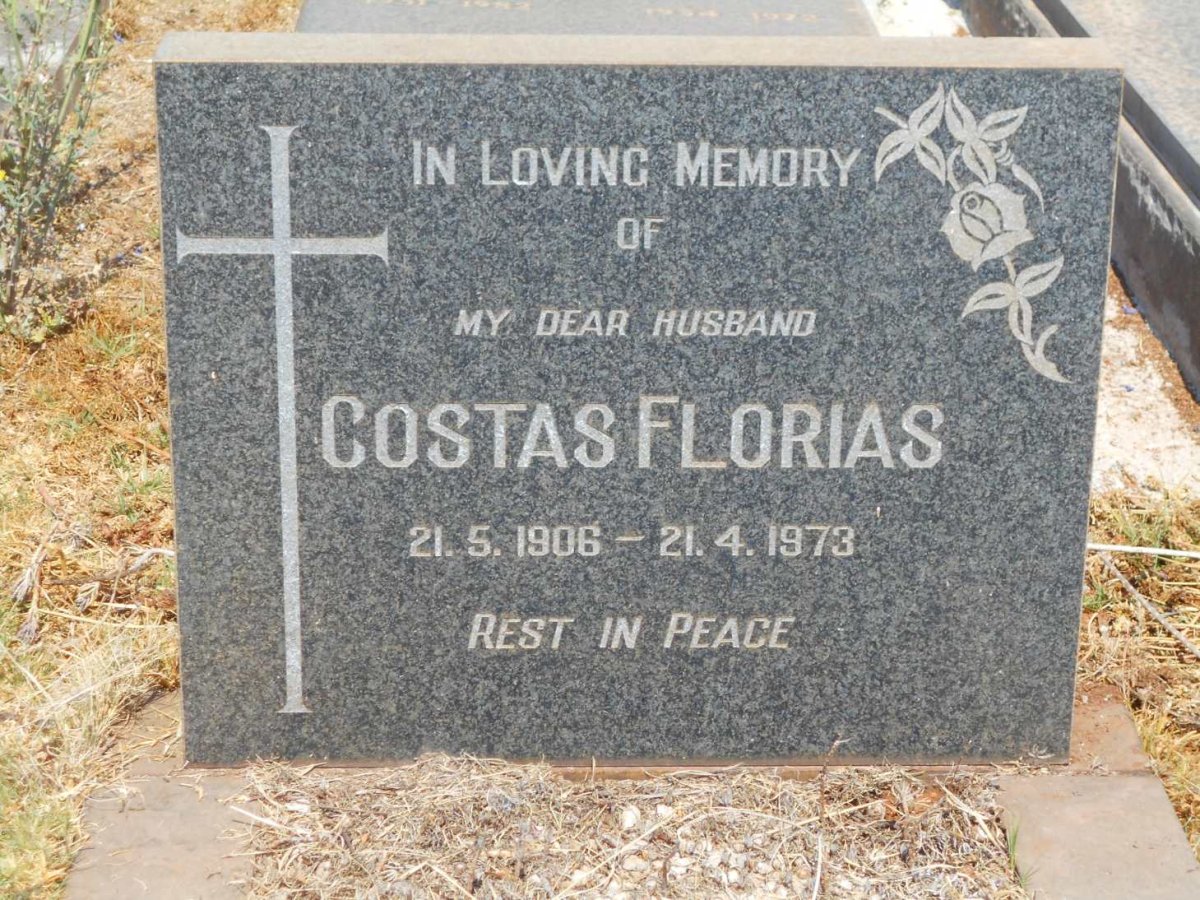 FLORIAS Costas 1906-1973