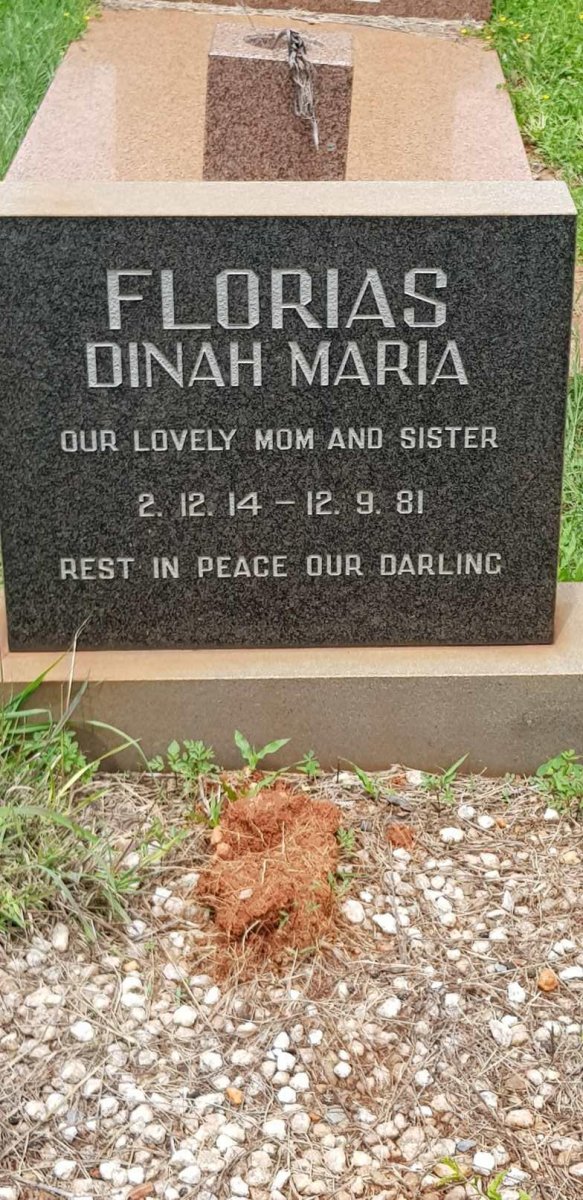 FLORIAS Dinah Maria 1914-1981