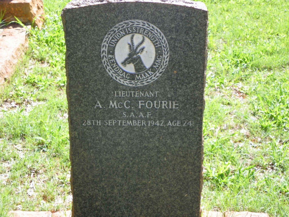 FOURIE A. McC. -1942