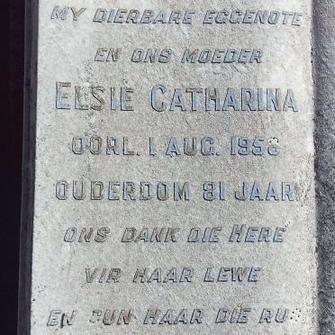 FORD Elsie Catharina -1958