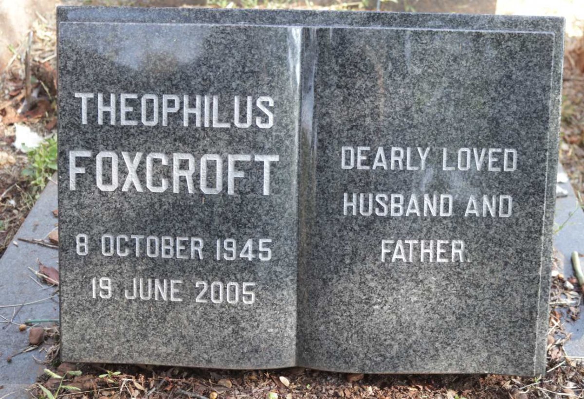 FOXCROFT Theophilus 1945-2005