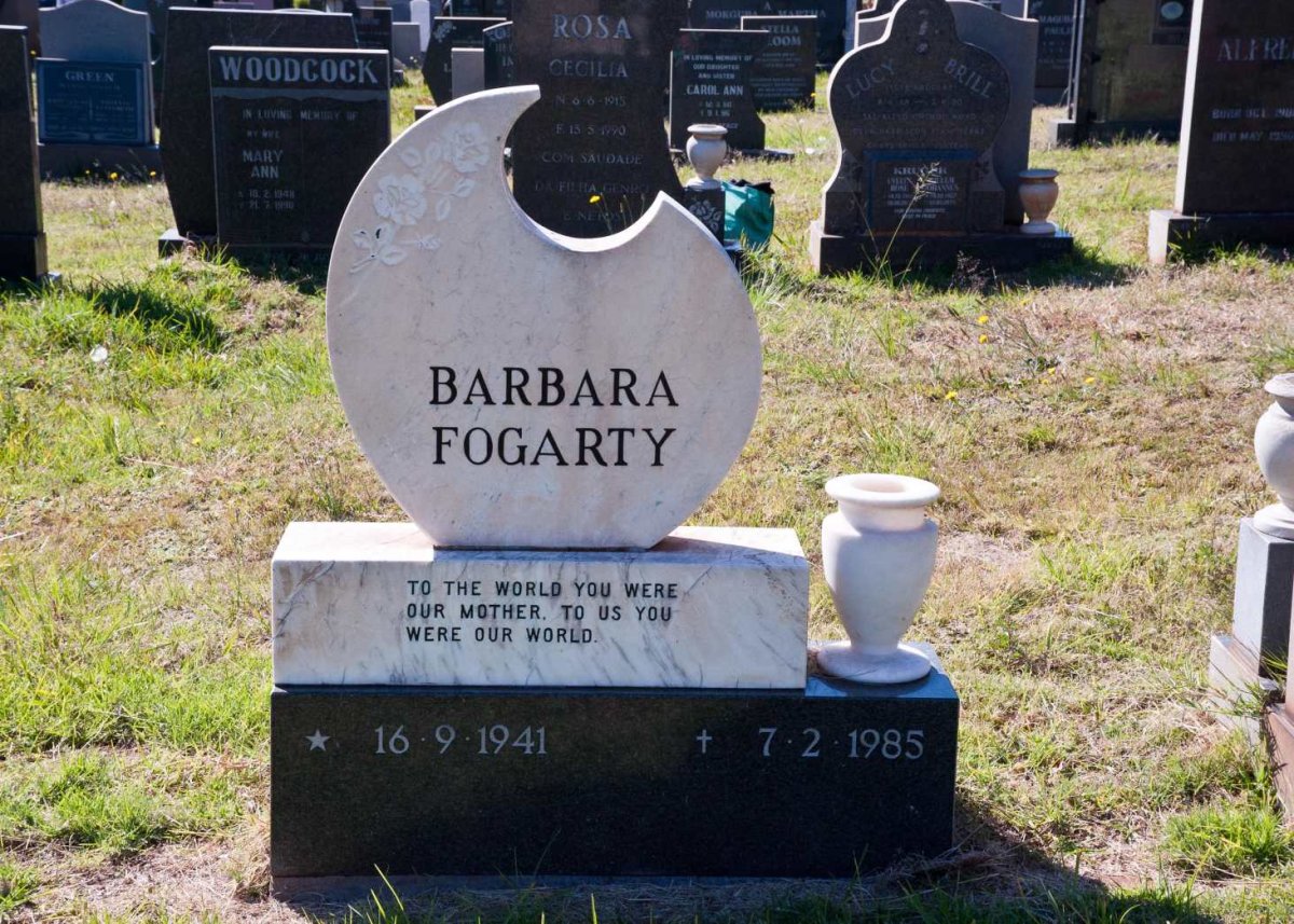 FOGARTY Barbara 1941-1985
