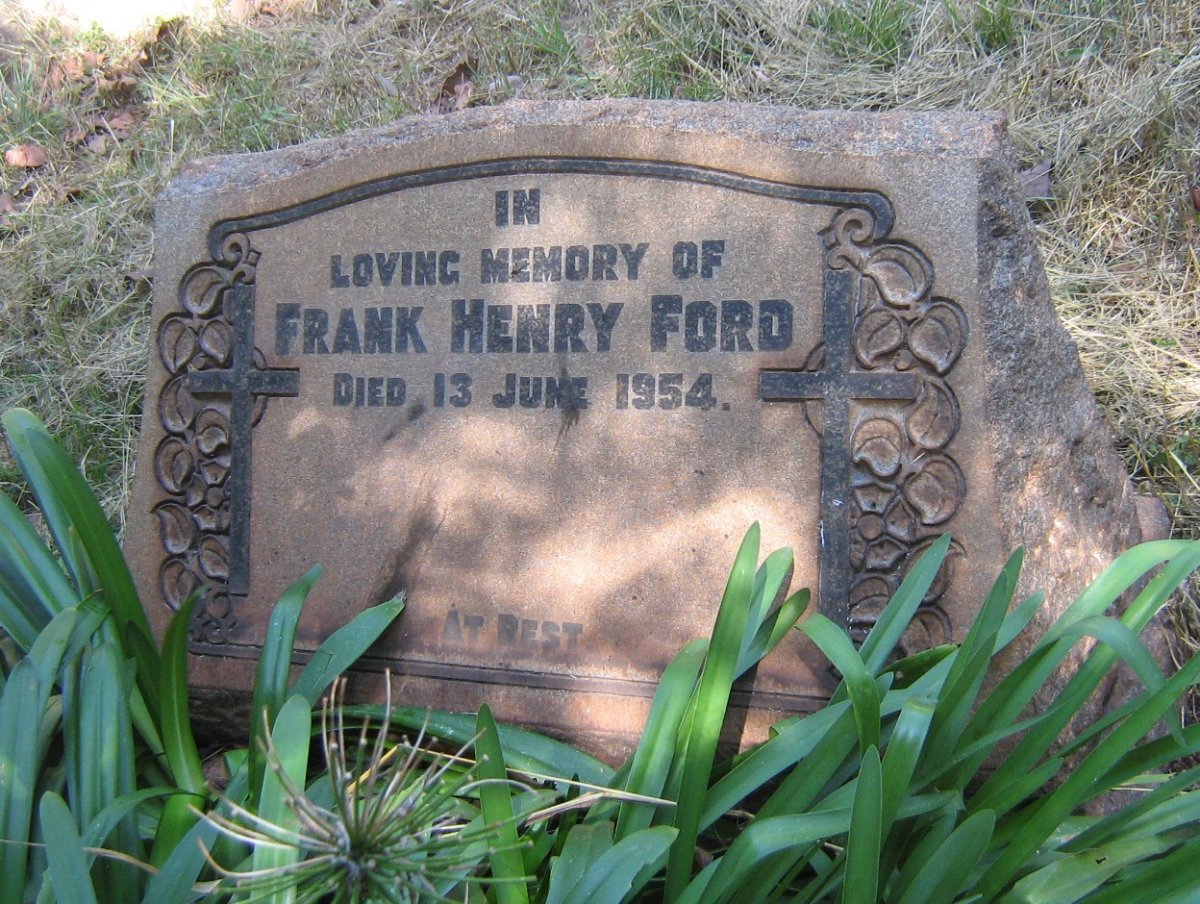 FORD Frank Henry -1954