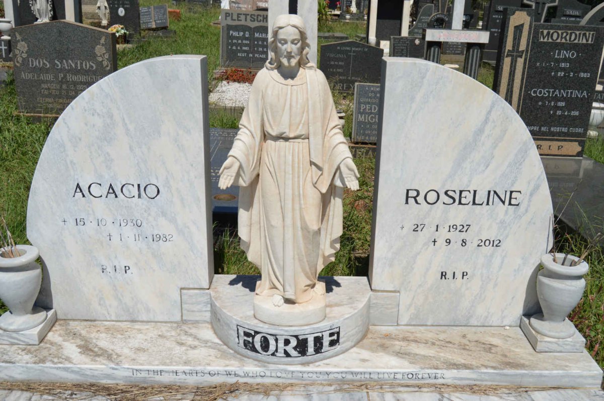 FORTE Acacio 1930-1982 &amp; Roseline 1927-2012