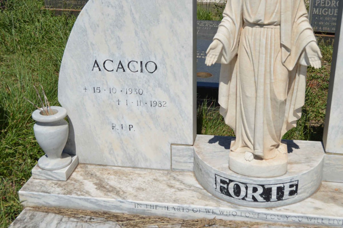 FORTE Acacio 1930-1982 &amp; Roseline 1927-2012