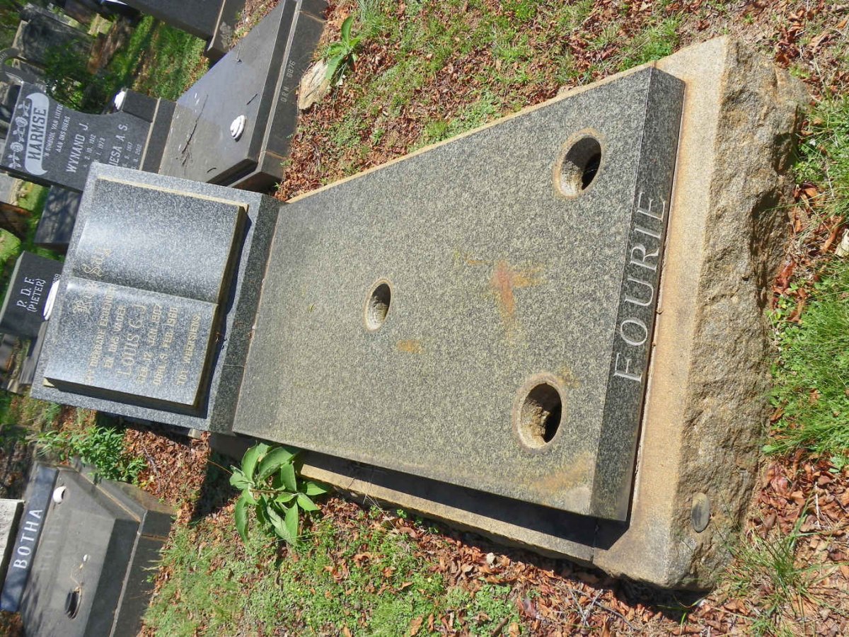 FOURIE Louis G.J. 1907-1960