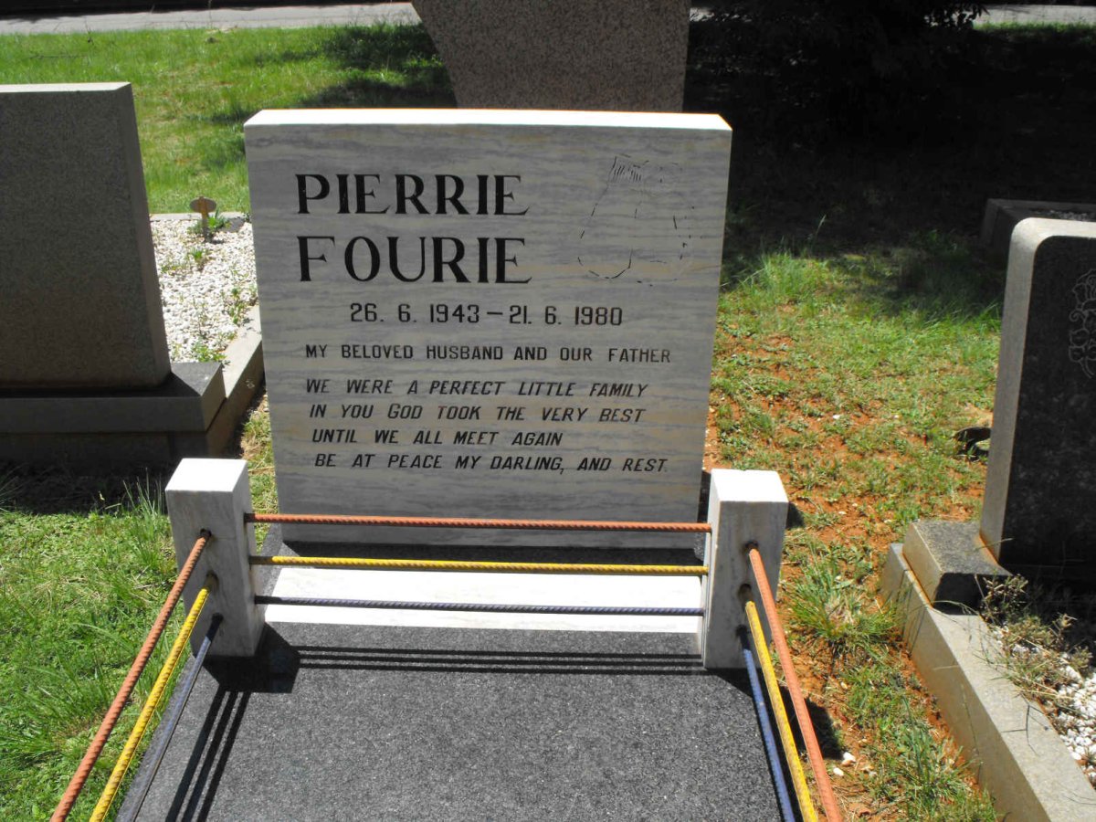 FOURIE Pierrie 1943-1980 _2