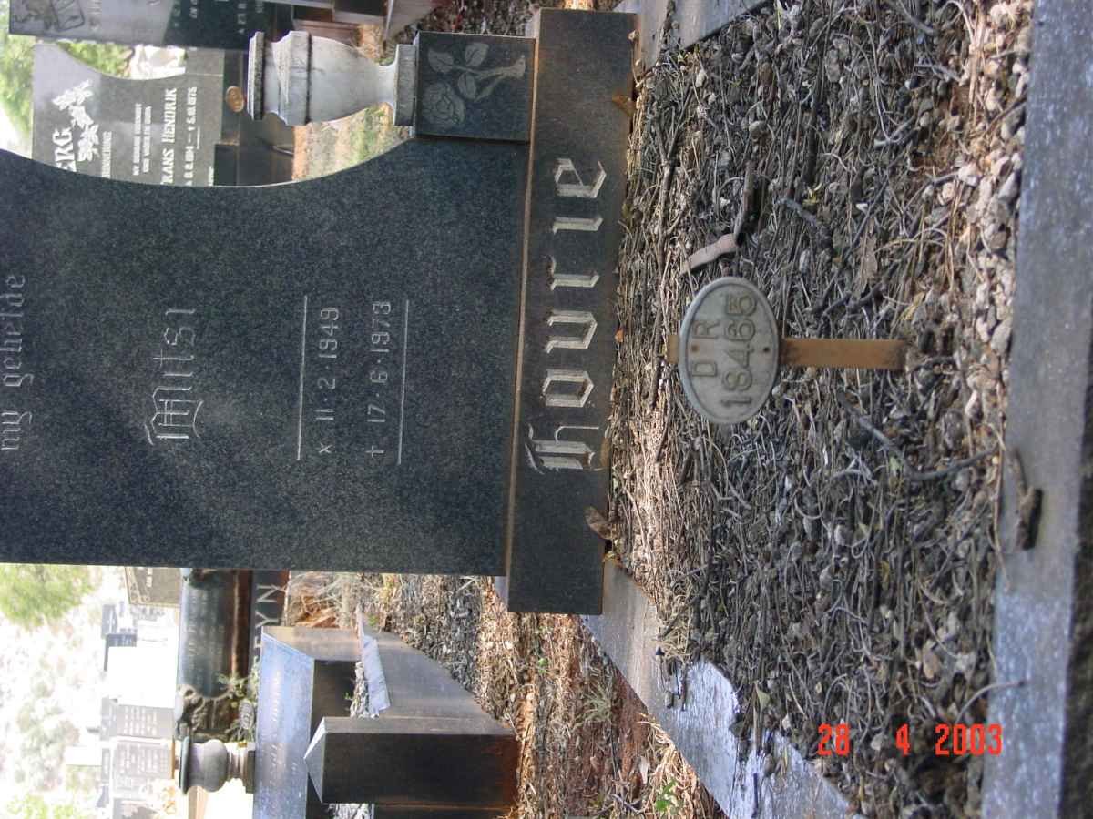 FOURIE Mitsi nee STANDER 1949-1973