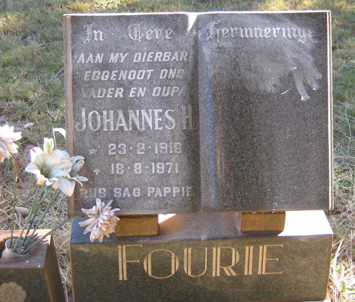 FOURIE Johannes H. 1916-1971