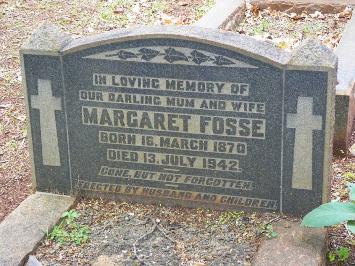 FOSSE Margaret 1870-1942