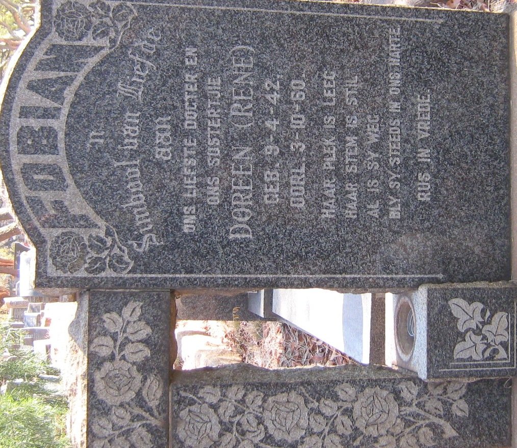 FOBIAN Doreen 1942-1960