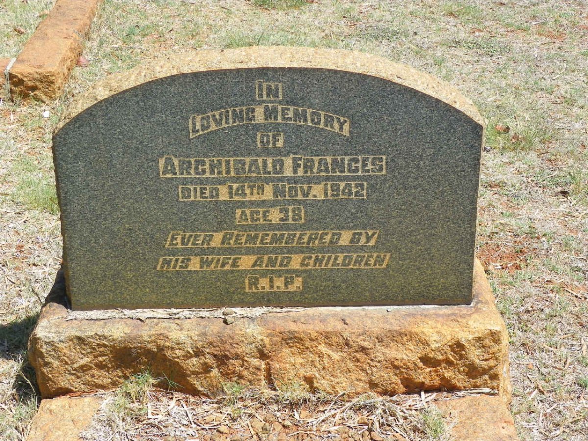 FRANCES Archibald -1942