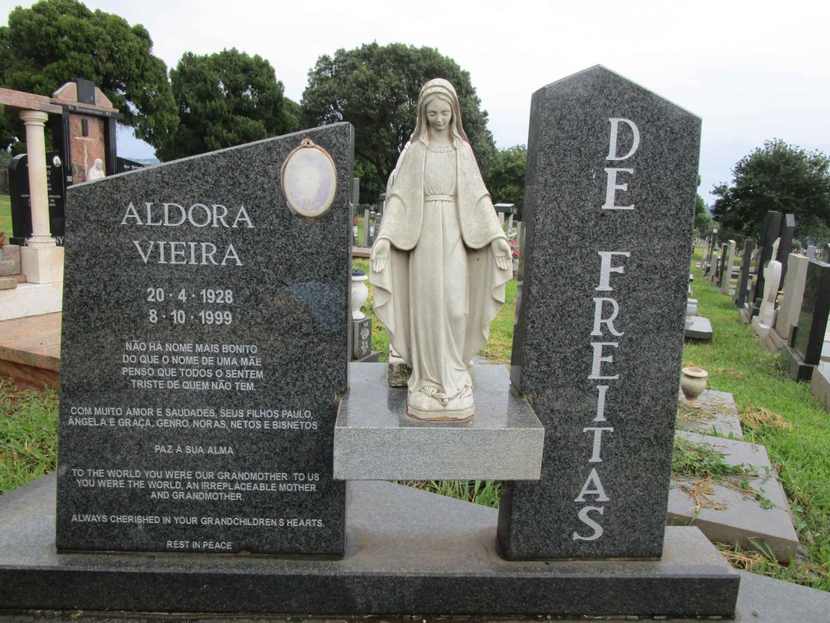 FREITAS Aldora Vieira, de 1928-1999