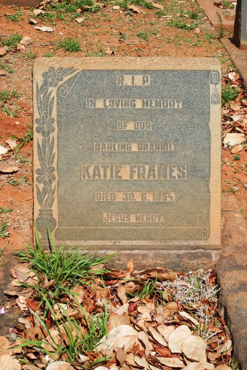 FRAMES Katie  -1954