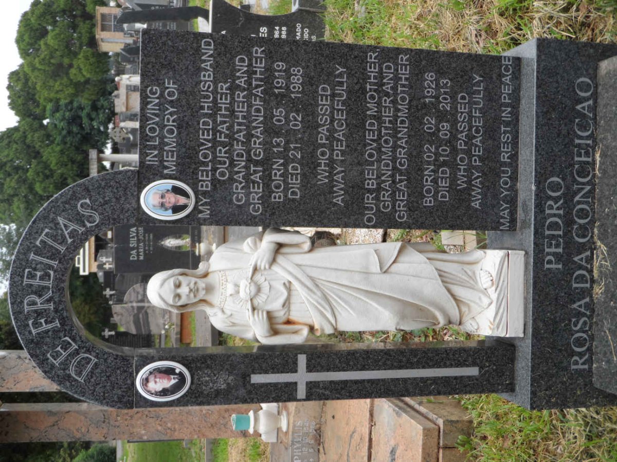 FREITAS Pedro, de 1919-1988 &amp; Rosa DA CONCEICAO 1926-2013