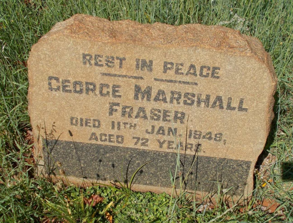 FRASER George Marshall -1949