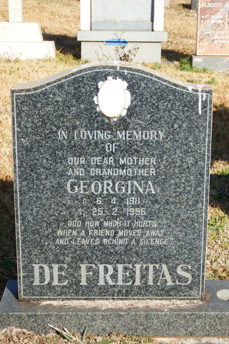 FREITAS Georgina, de 1911-1995