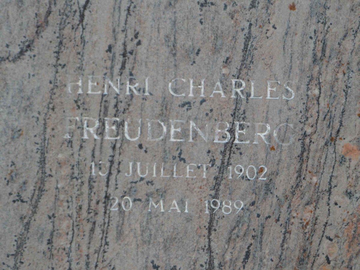 FREUDENBERG Henri Charles 1902-1989