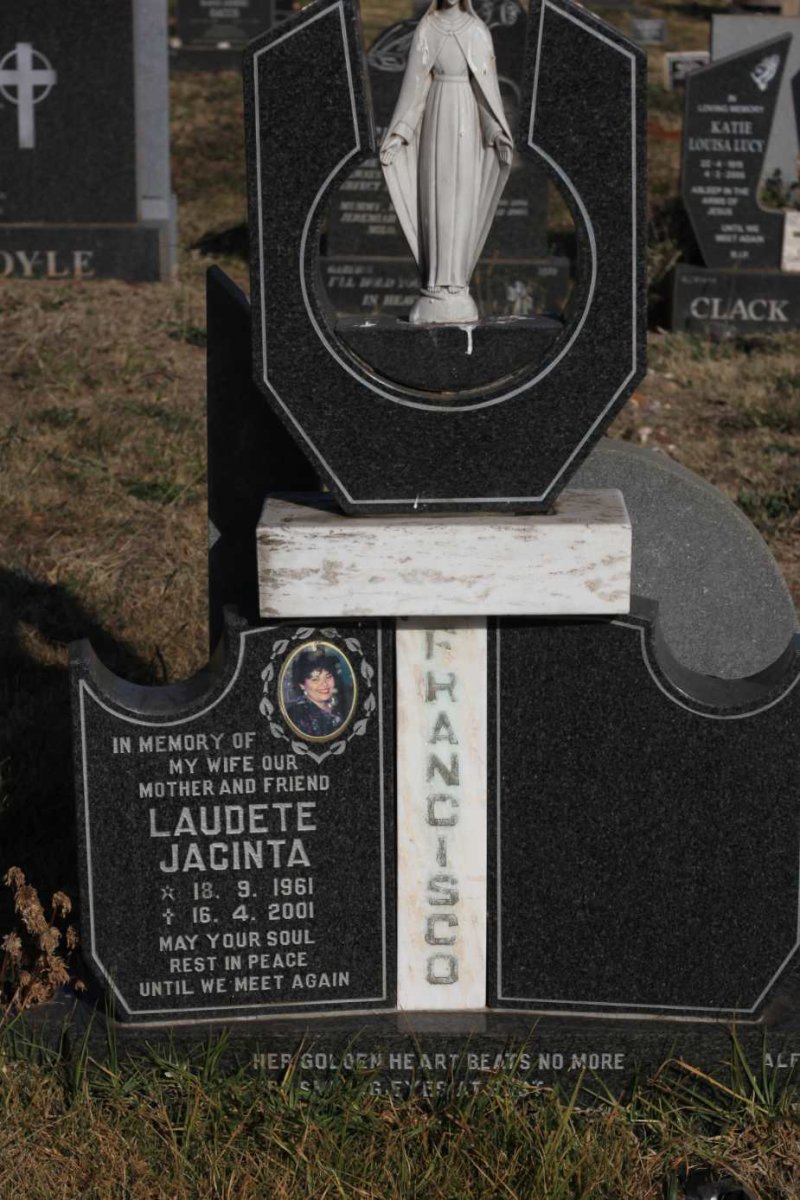 FRANCISCO Laudete Jacinta 1961-2001