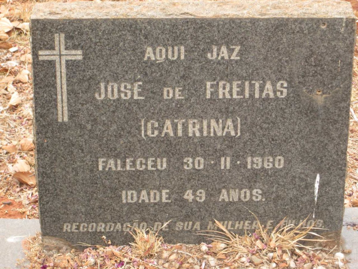FREITAS José, de -1960