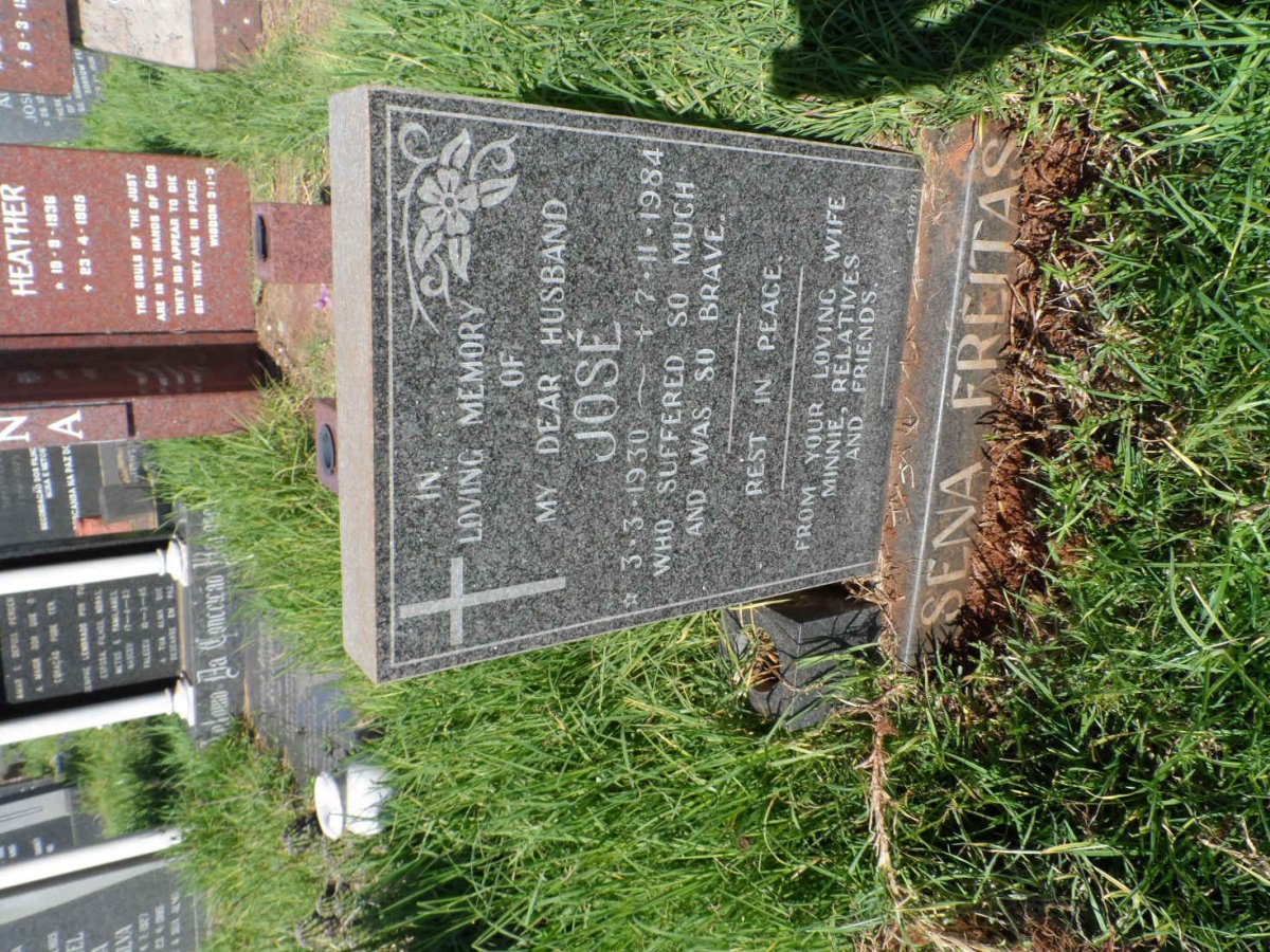 FREITAS Jose, SENA 1930-1984
