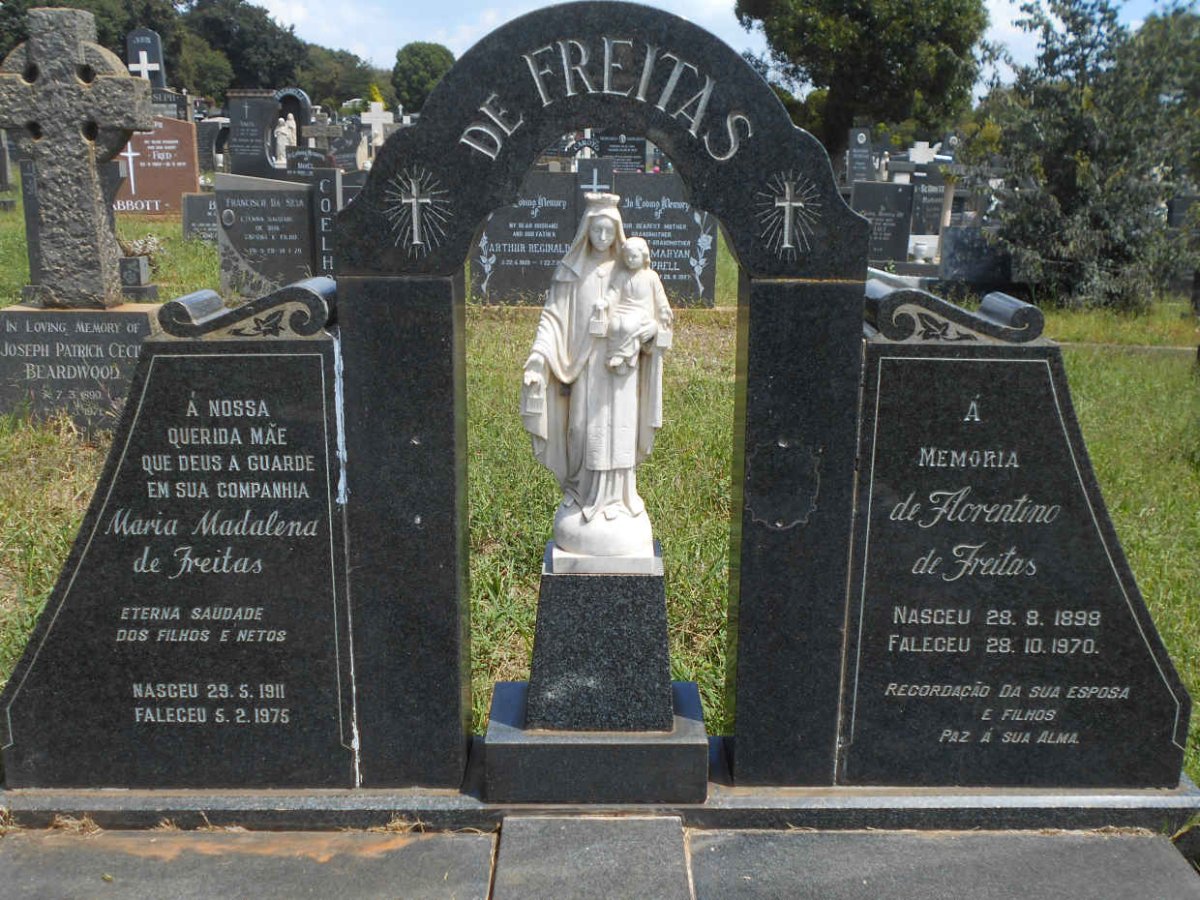 FREITAS De Florentino, de 1898-1970 &amp; Maria Madalena 1911-1975