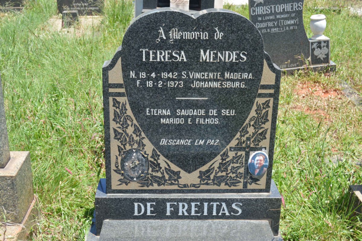 FREITAS Teresa Mendes, de 1942-1973 :: DE FREITAS Jose 1967-2012