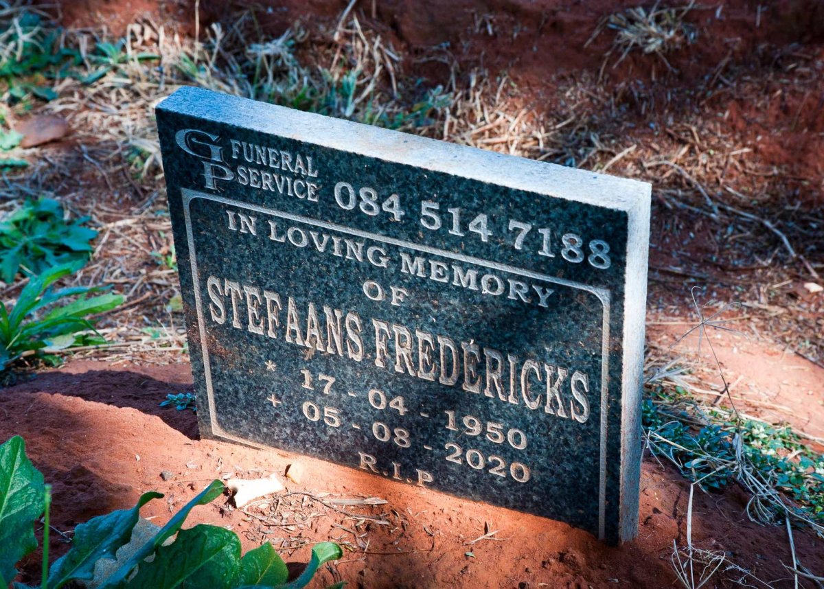 FREDERICKS Stefaans 1950-2020