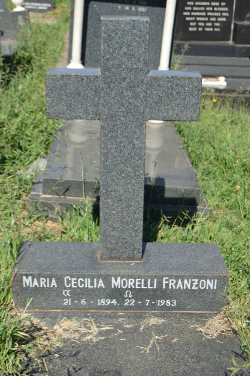 FRANZONI Maria Cecilia Morelli 1894-1983