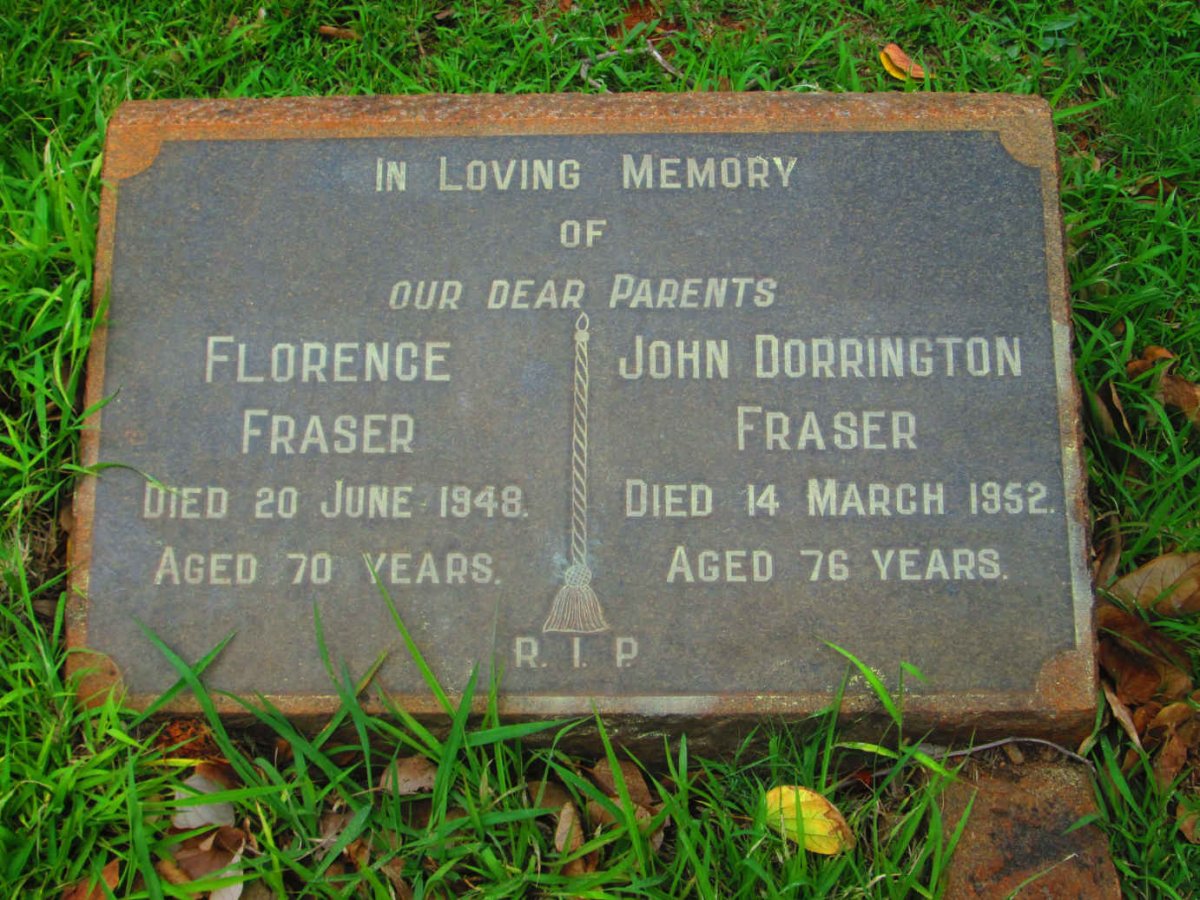 FRASER John Dorrington -1952 &amp; Florence -1948