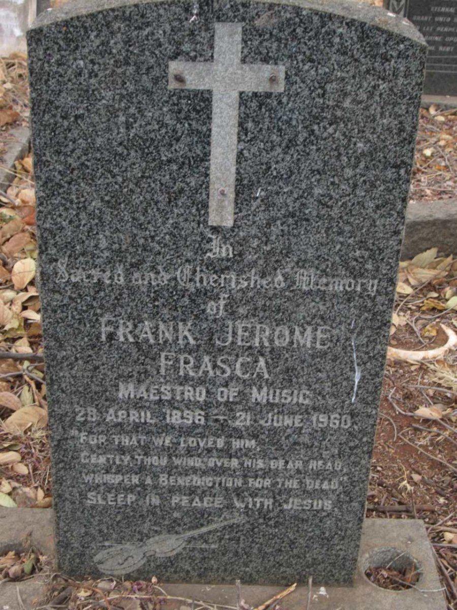 FRASCA Frank Jerome 1896-1960