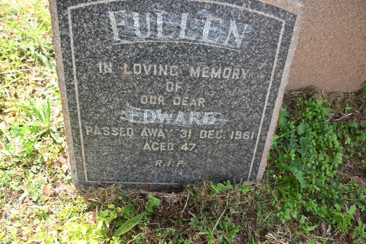 FULLEN Edward -1961