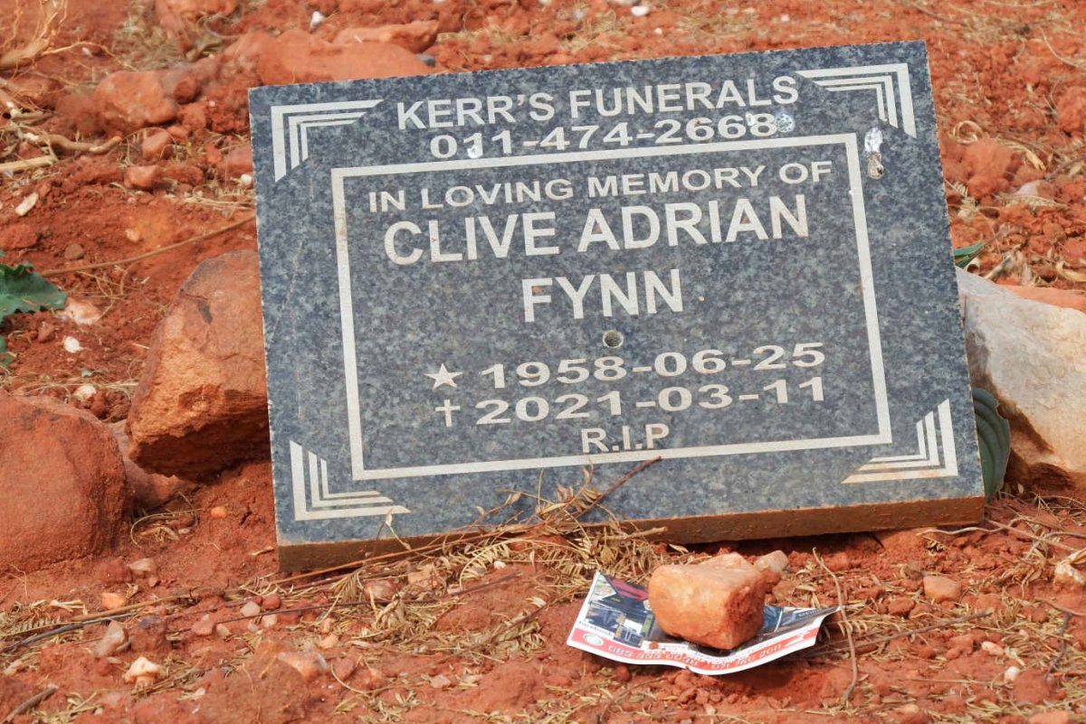FYNN Clive Adrian 1958-2021