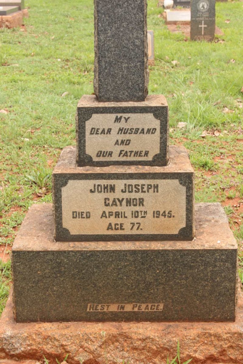 GAYNOR John Joseph -1945