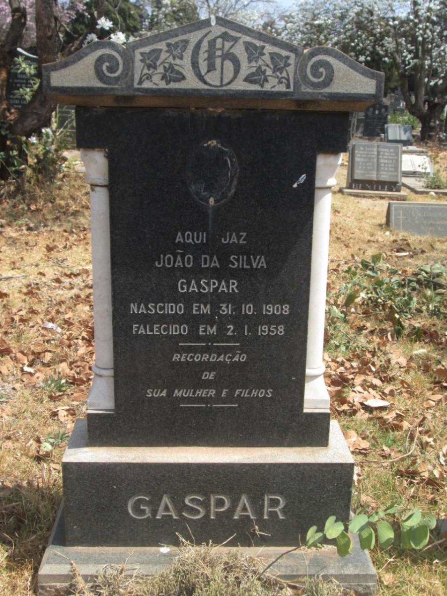 GASPAR João da Silva 1908-1958