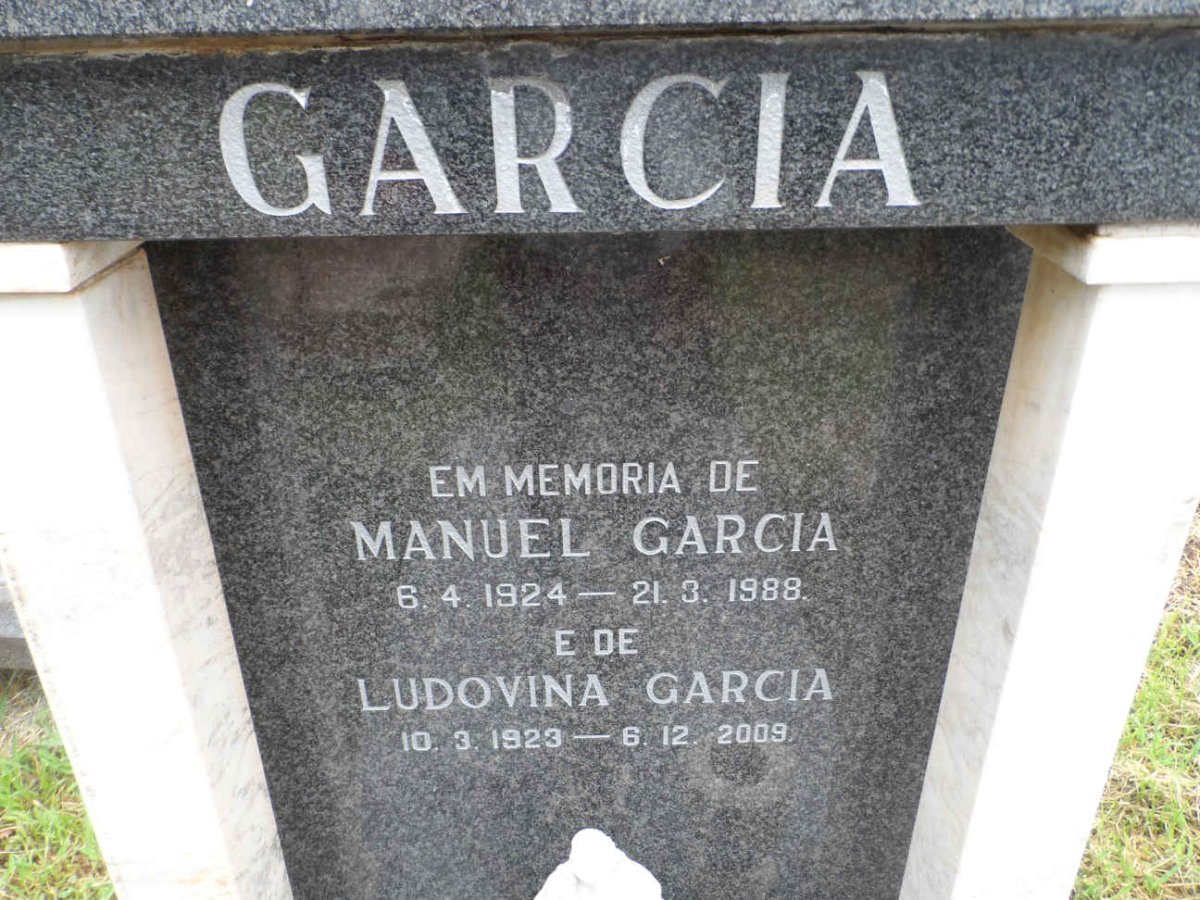 GARCIA Manuel 1924-1988 &amp; Ludovina 1923-2009