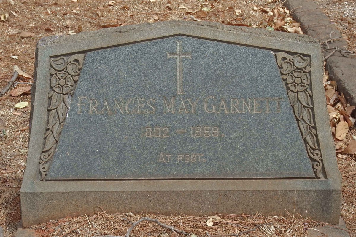 GARNETT Frances May 1892-1959