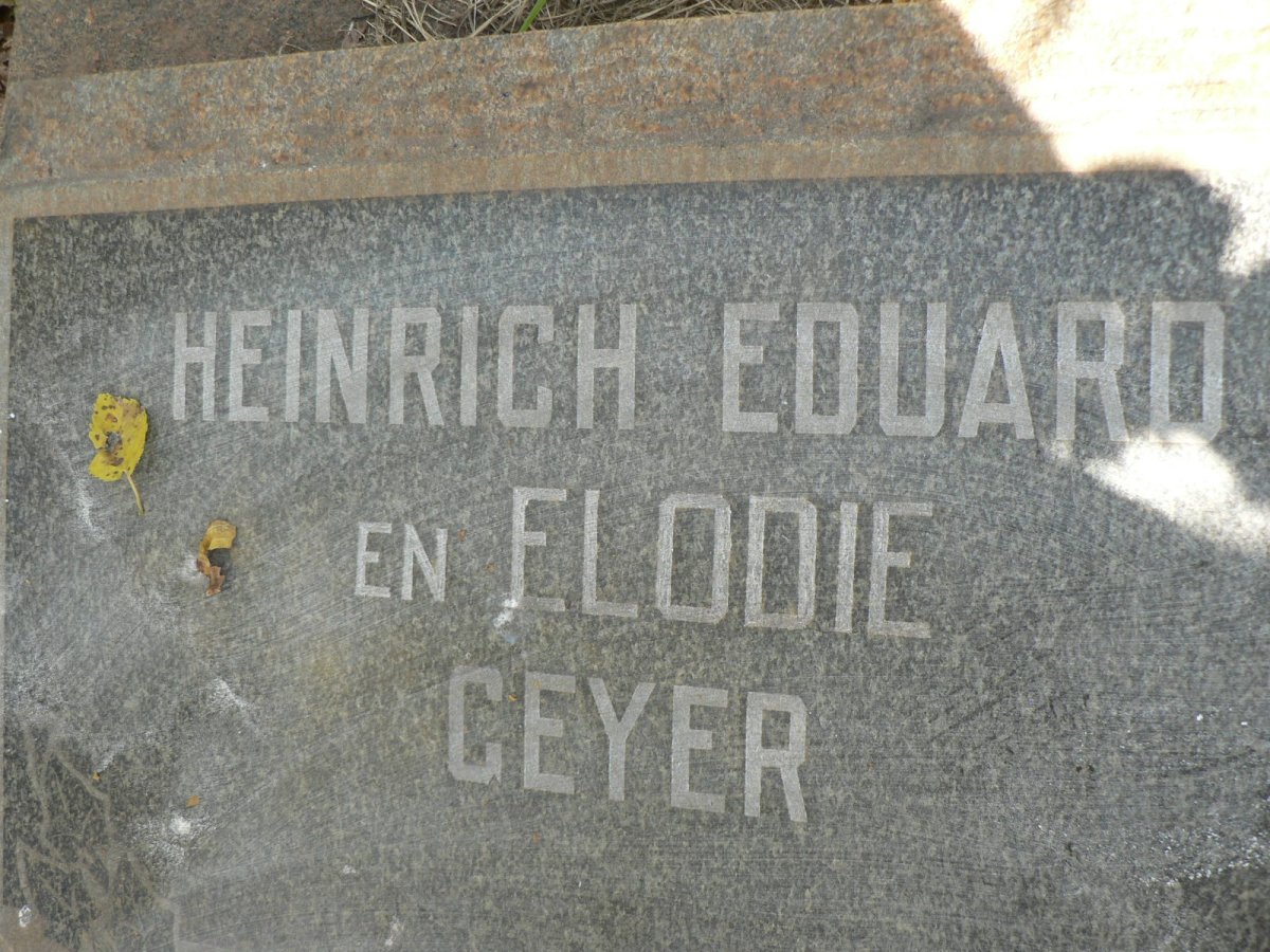 GEYER Heinrich Eduard &amp; Elodie