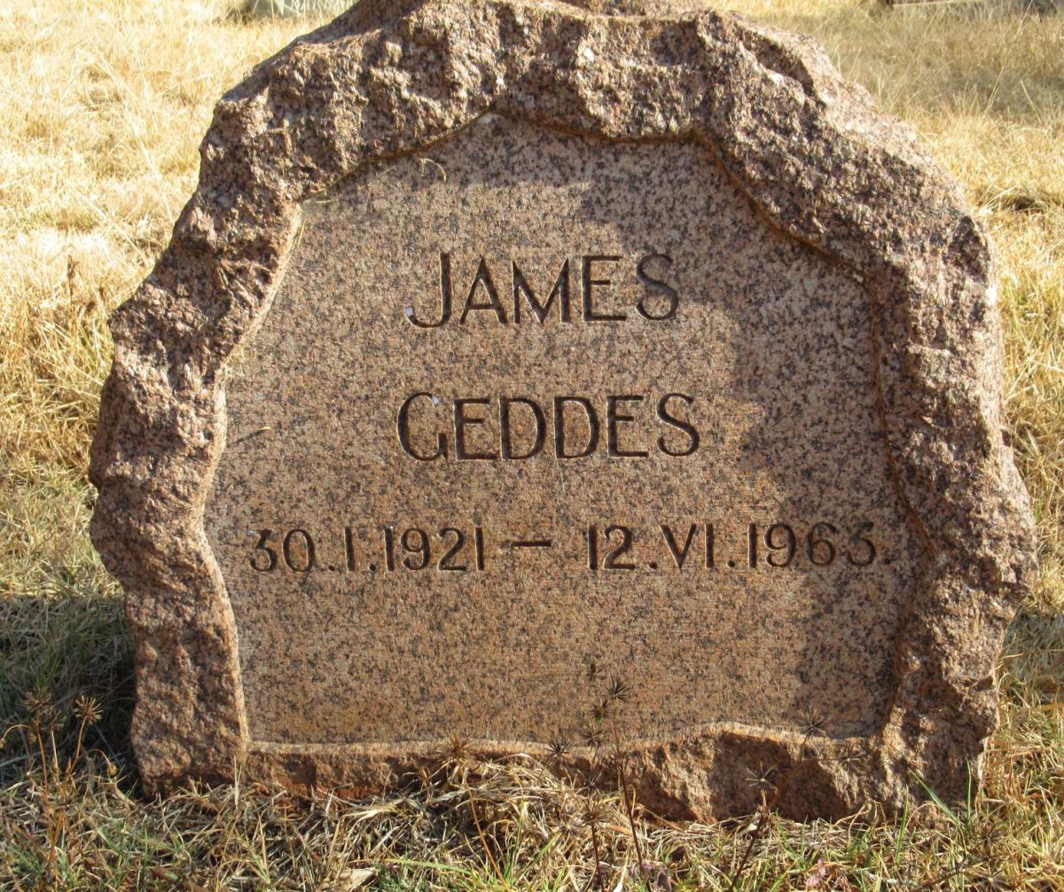 GEDDES James 1921-1963