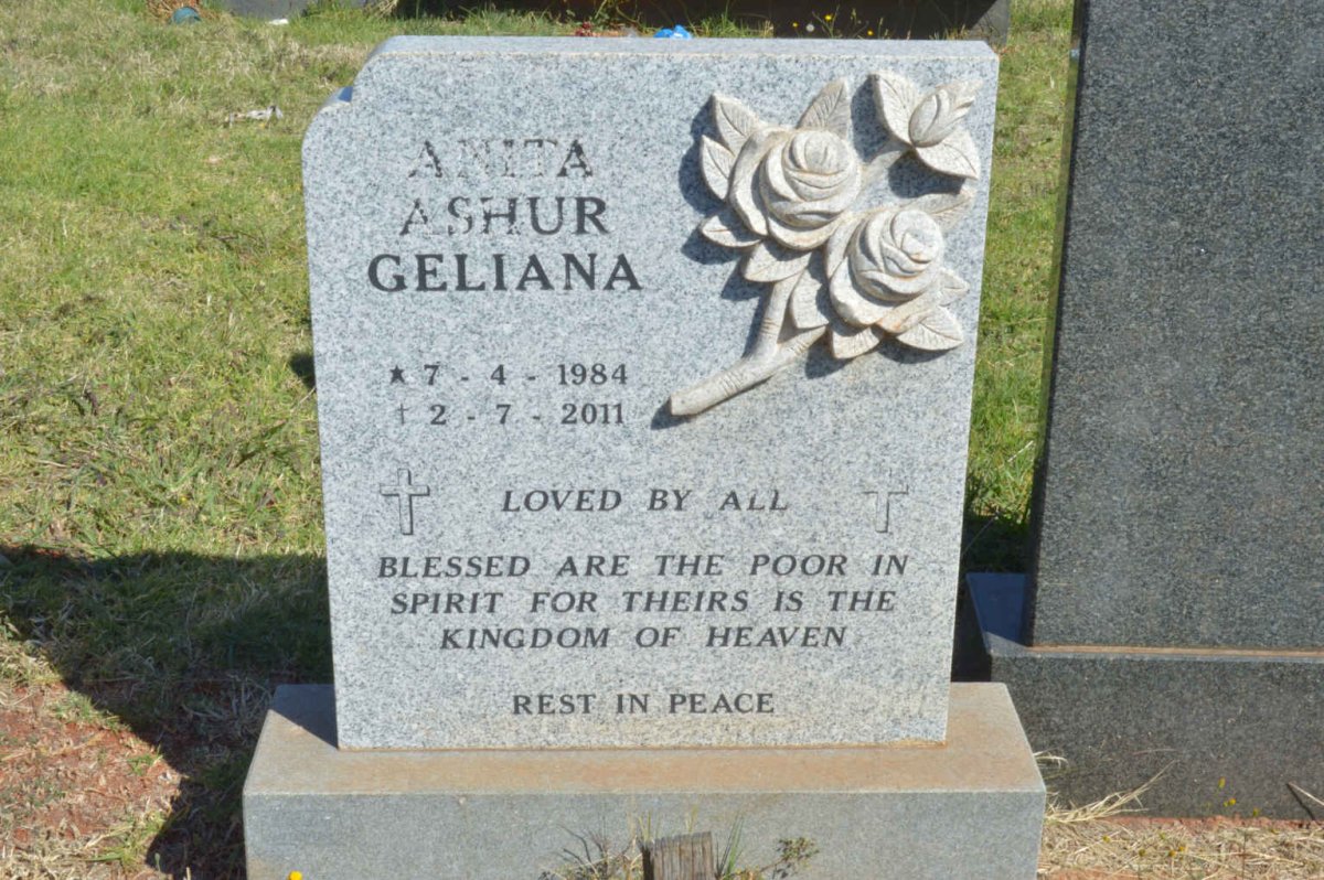 GELIANA Anita Ashur 1984-2011